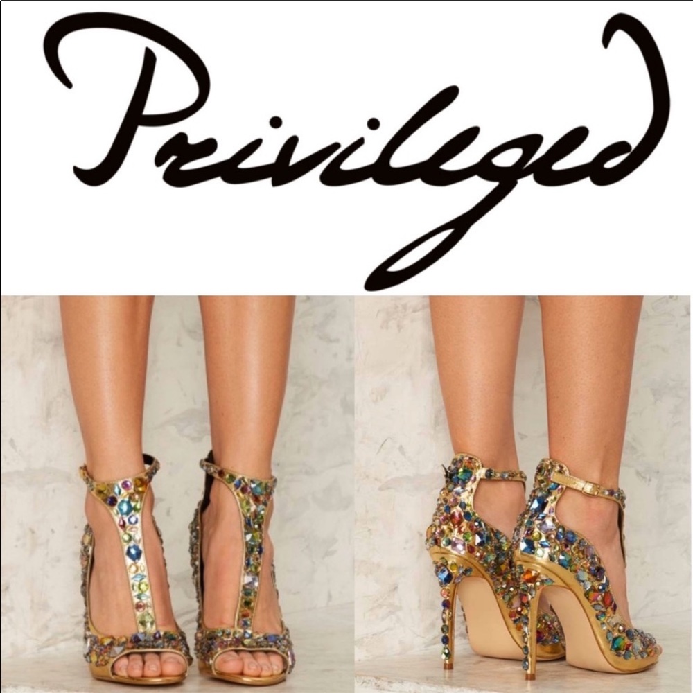 💎JEWELED😏PRIVILEGED 👠 HEELS
